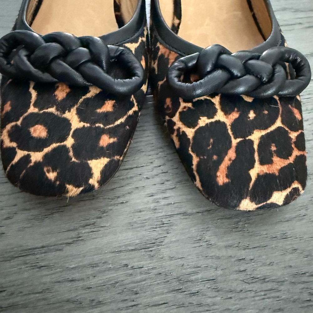 Frame Le Isla Leopard Print Mule Heel - Picture 6 of 6